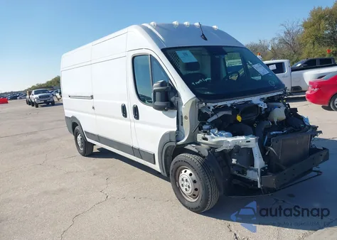 2023 Ram Promaster 2500 High Roof 159 Wb z USA, uszkodzony, nr VIN 3C6LRVDG4PE557381